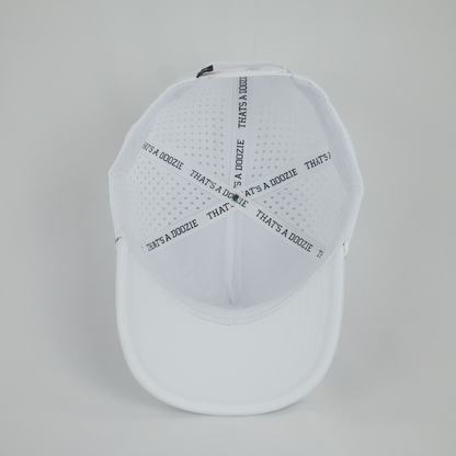 Doozie Golf Rope Hat - All White Performance Golf Hat