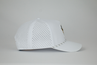 Doozie Golf Rope Hat - All White Performance Golf Hat